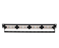 Extralink Patchpanel CAT5E UTP V2 24 porty EX.9809 - 1323247 - zdjęcie 1
